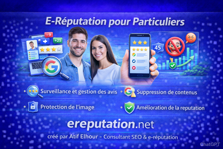 E-Réputation pour Particuliers
